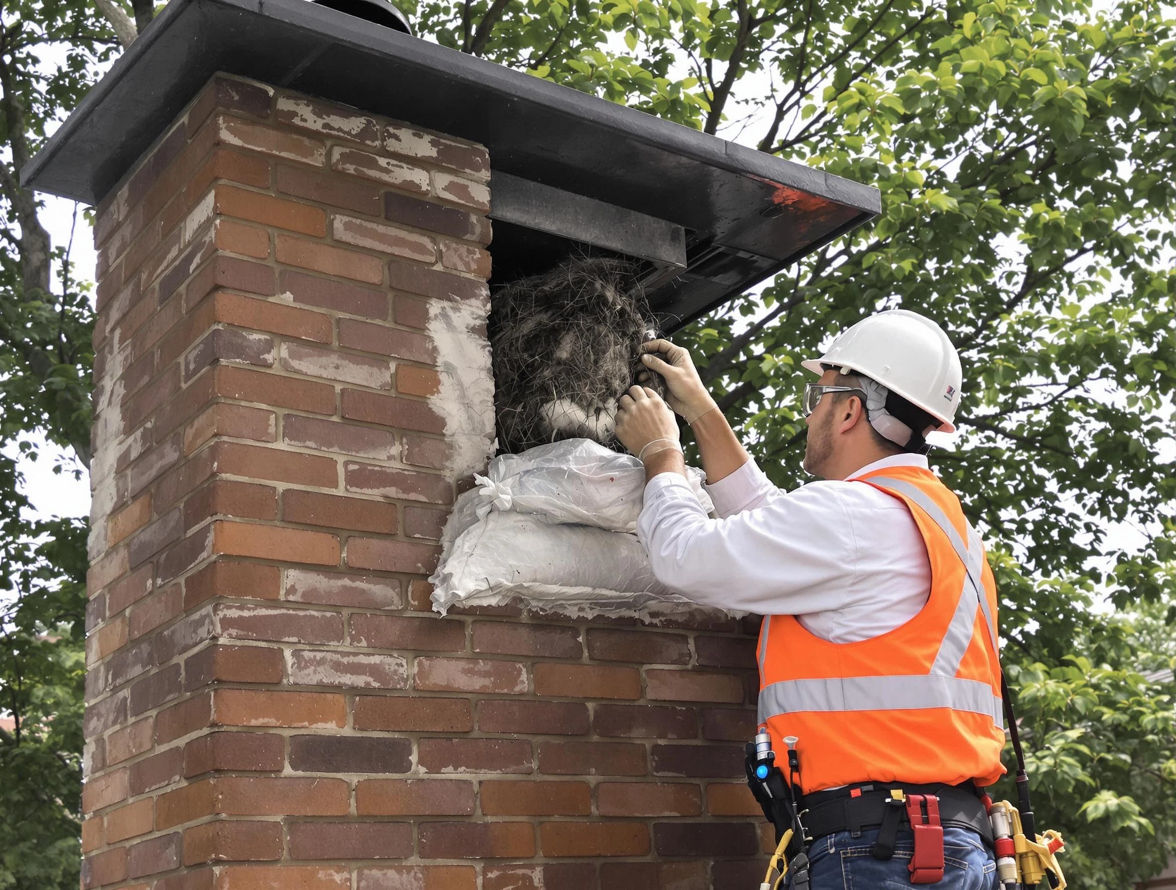 Humane removal of debris and animals by San Tan Valley Chimney Sweep in San Tan Valley, AZ