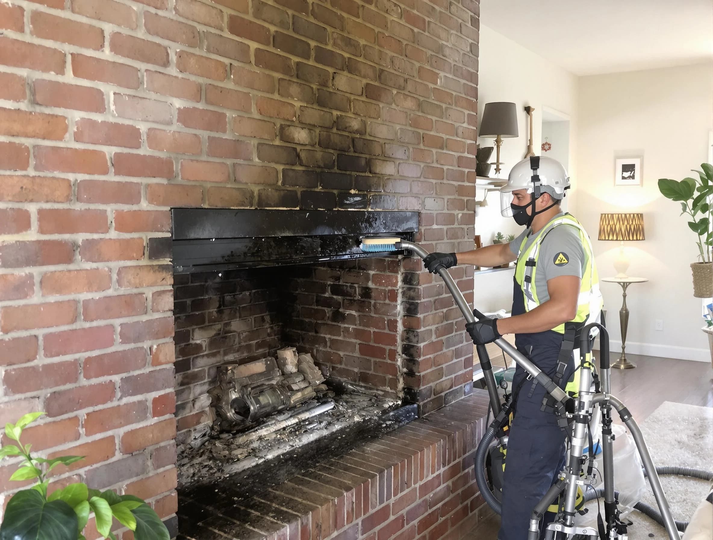 San Tan Valley Chimney Sweep providing fireplace cleaning services in San Tan Valley, AZ