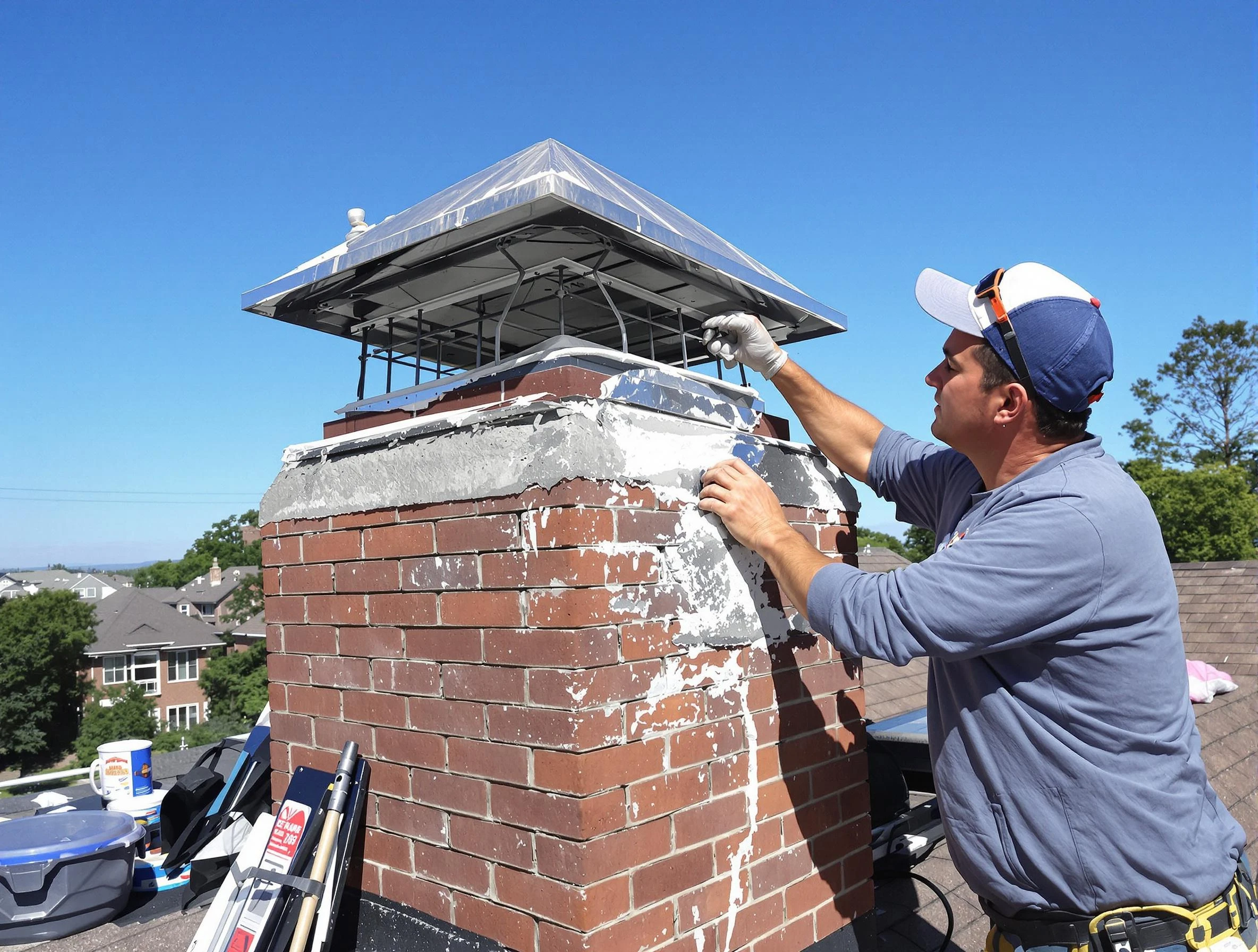 Chimney Crown Services service in San Tan Valley, AZ