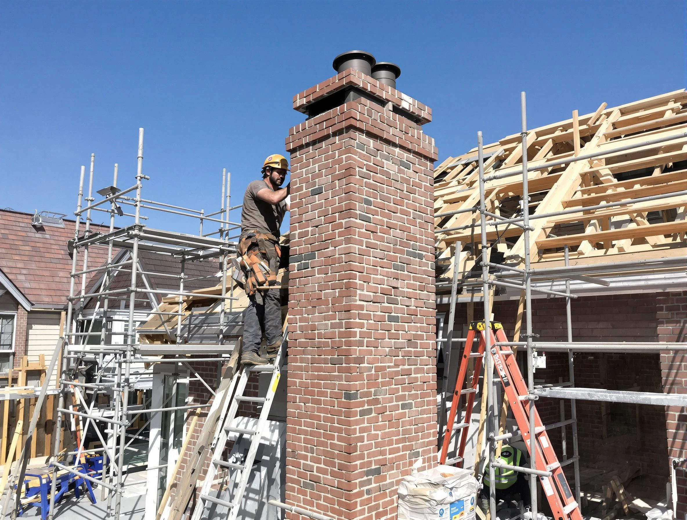 New chimney installation completed by San Tan Valley Chimney Sweep in San Tan Valley, AZ