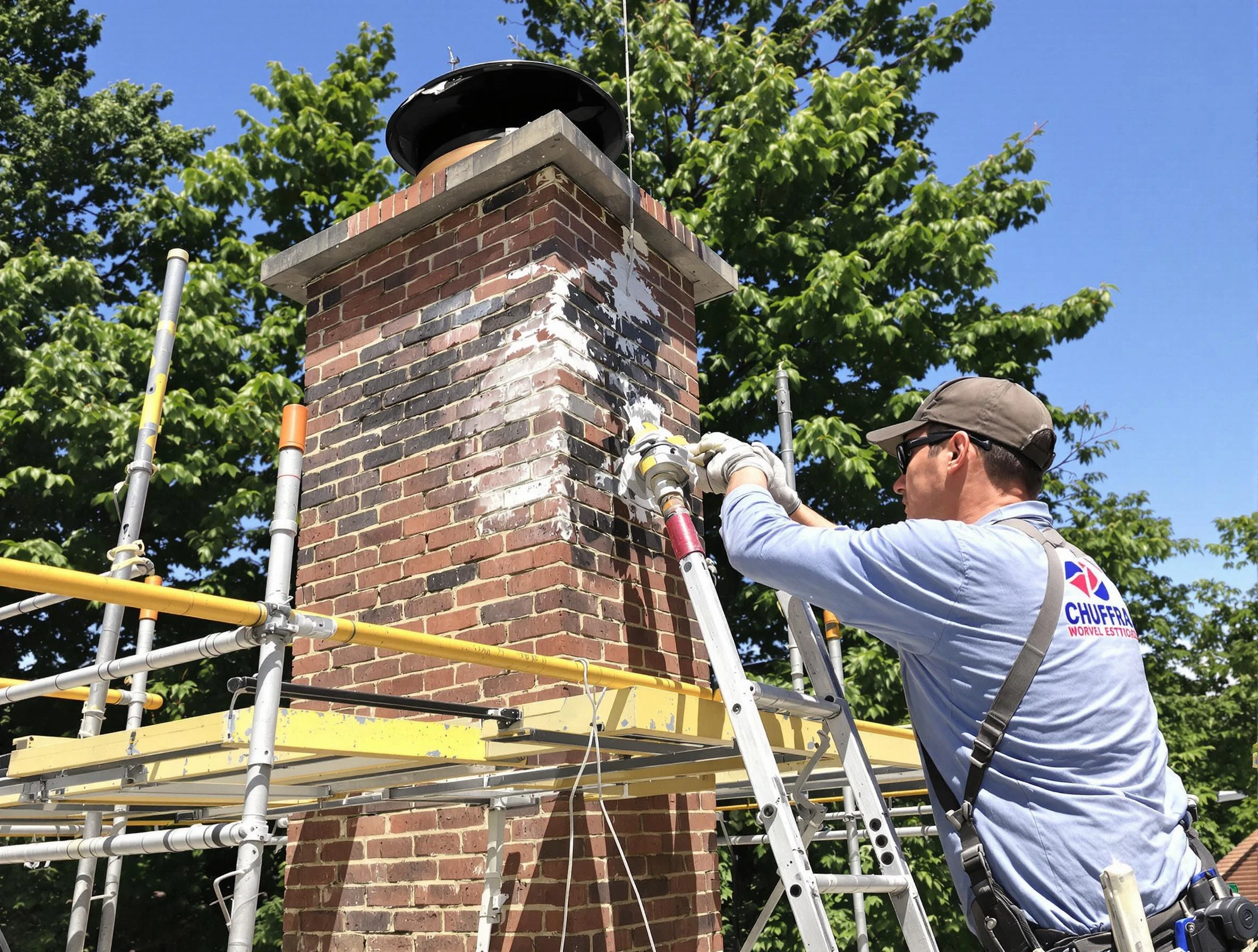 Structural chimney repair by San Tan Valley Chimney Sweep in San Tan Valley, AZ
